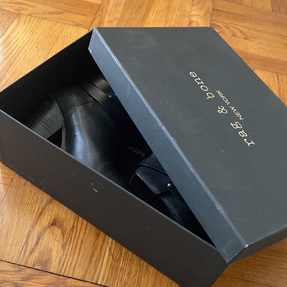 Rag & Bone Harrow black booties - Picture 17 of 17